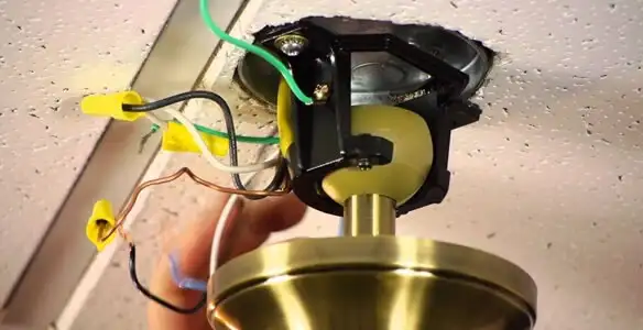 Ceiling fan wiring repair and electrical connection service in Lancaster, PA
