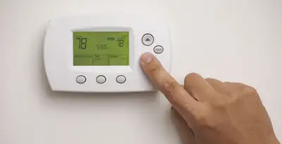 Digital thermostat installation with precise temperature programming in Lancaster, PA