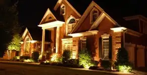 electrician services providing professional exterior electrical lighting in Lancaster, PA