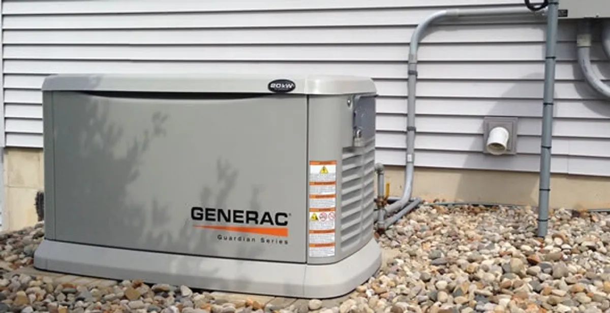 generator installation service featuring outdoor standby generator setup by licensed electricians in Lancaster, PA