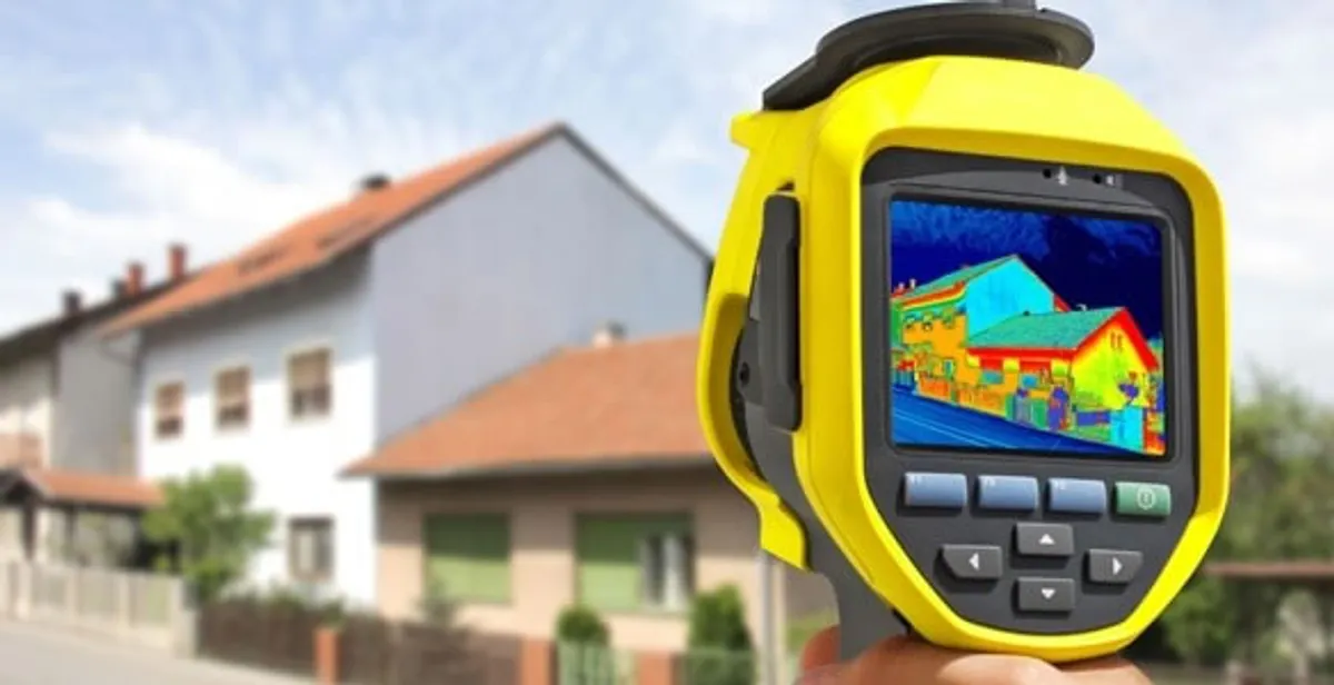 home energy audit service performing exterior thermal inspection to identify energy loss in Lancaster, PA