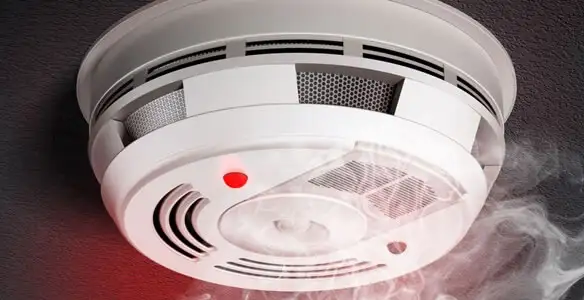 Installed smoke detector providing reliable fire detection in Lancaster, PA