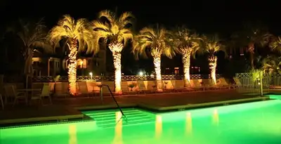 landscape lighting installation services illuminating outdoor recreational areas in Lancaster, PA