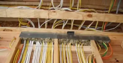 new construction wiring services with organized electrical rough-in performed by licensed electricians in Lancaster, PA